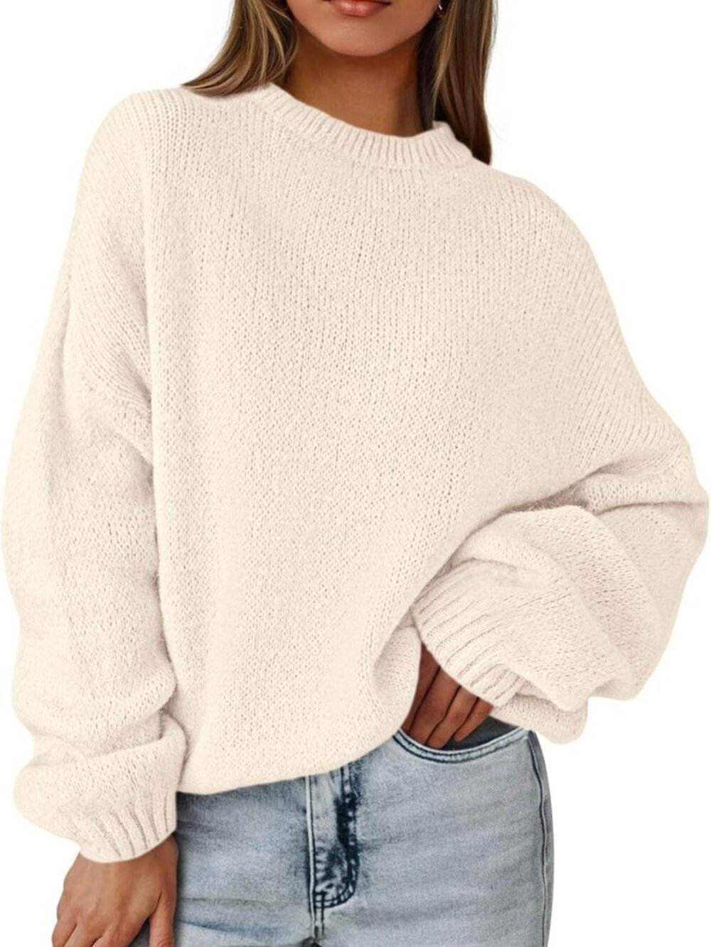 Cozy Oversized Fall Sweater for Women | Perfect Holiday Knitwear & Casual Style